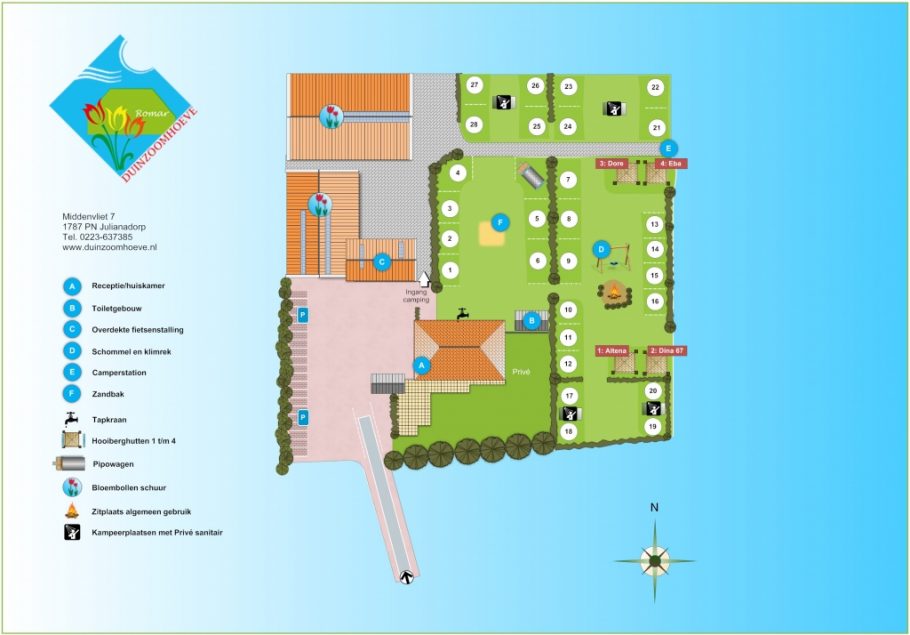 Aktivitäten Camping Duinzoomhoeve Julianadorp aan Zee