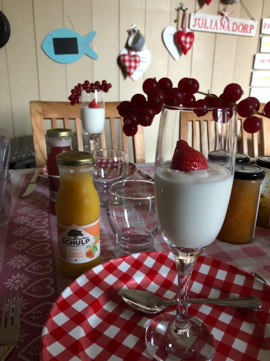 Essen mit der Bäuerin