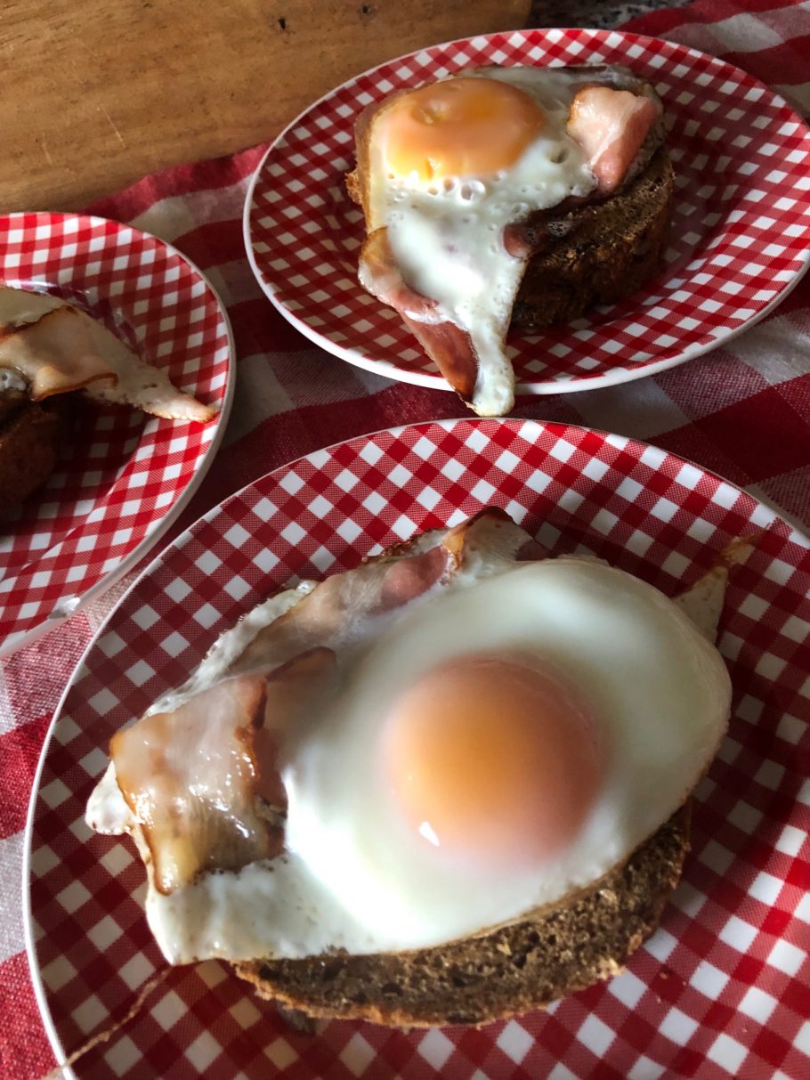 Essen mit der Bäuerin