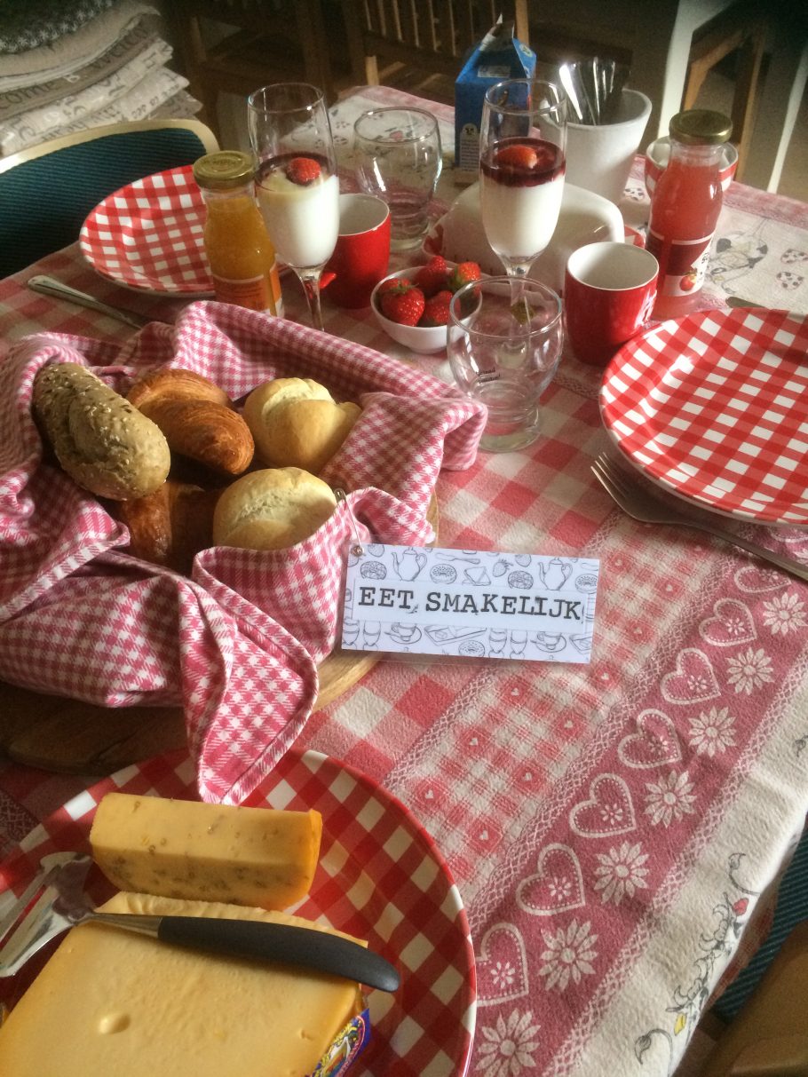 Essen mit der Bäuerin