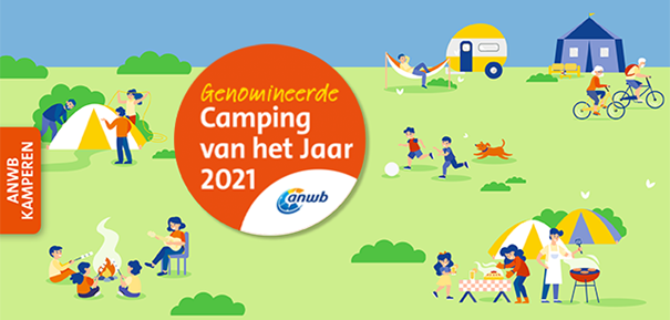 Hoera! We zijn 1 van de 3  beste kleine ANWB campings van Nederland !!